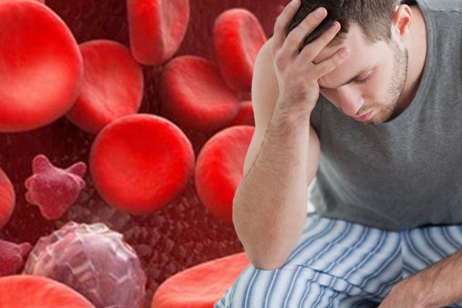 Có 5 nguyên nhân gây ra bệnh thiếu máu ở nam giới. Đồ họa: Thiện Nhân