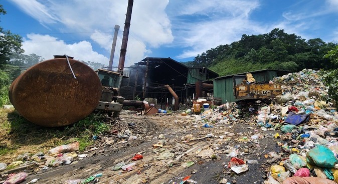 Bao Loc waste treatment plant plays a very important role in the environment of Bao Loc city. Photo: Phan Tuan