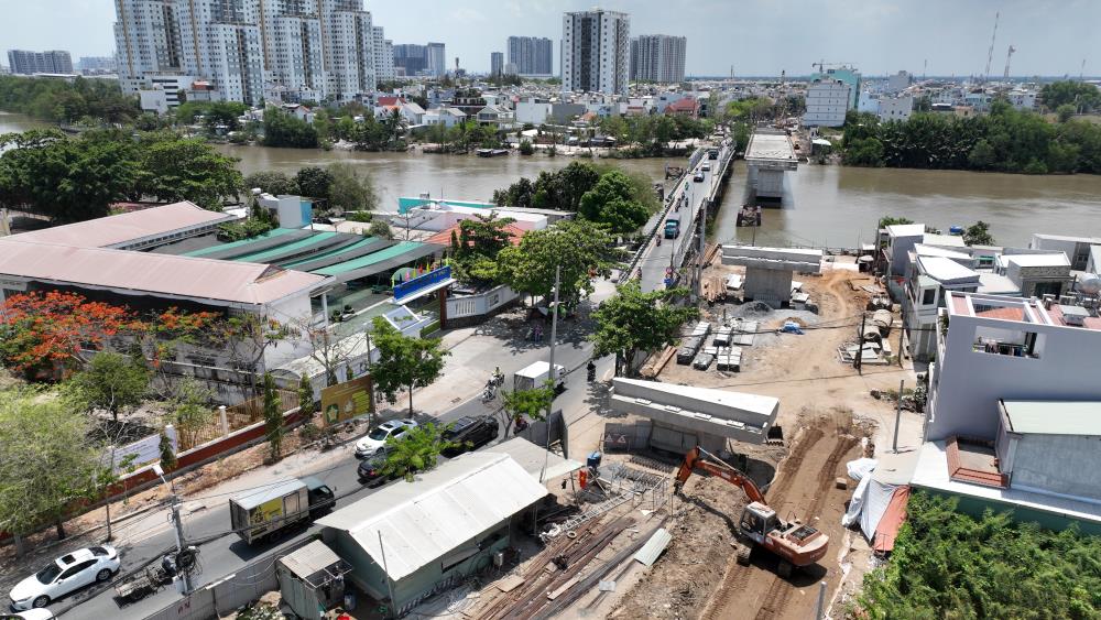 Phuoc Long Bridge is expected to open to traffic in December 2024. Photo: Mr. Tu