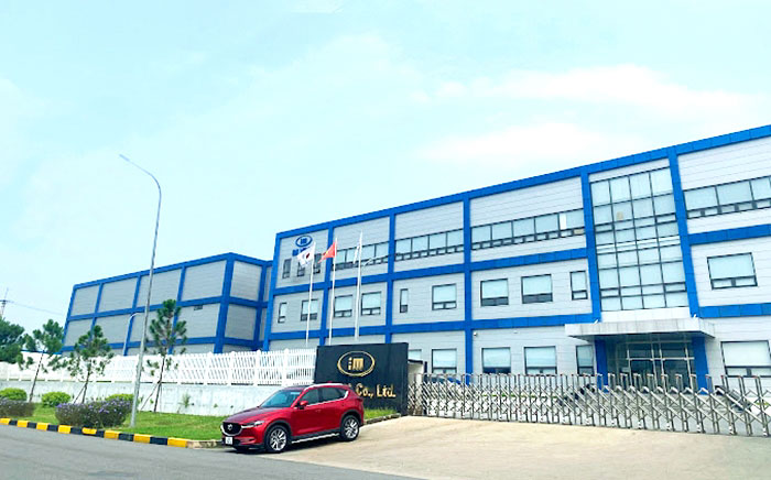 Trụ sở Công ty TNHH IM Vina tại KCN Bá Thiện II (Bình Xuyên - Vĩnh Phúc). Ảnh: Đơn vị cung cấp