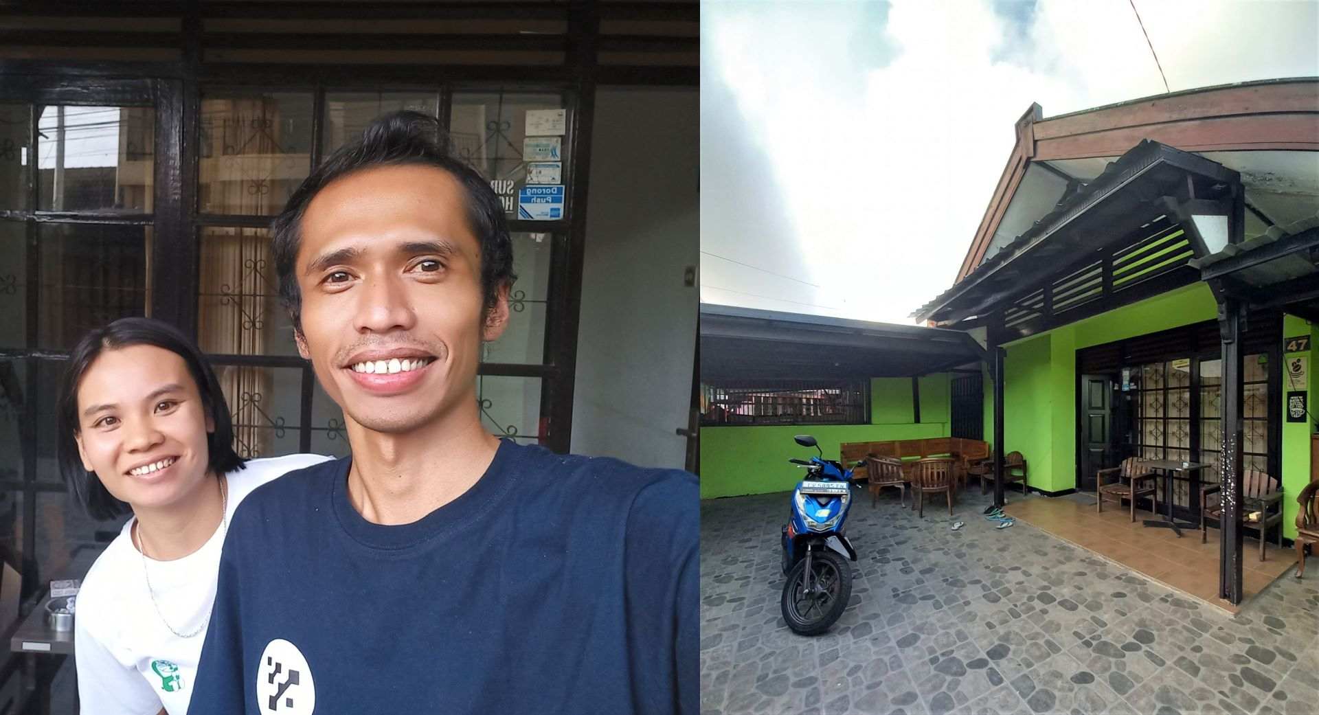 Aditya's house, which is never locked, has welcomed many foreign backpackers. Photo: Huong Chi
