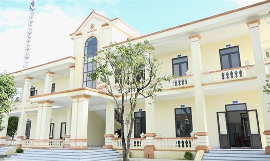 HĐND tỉnh Ninh Bình vừa ban hành nghị quyết xây dựng 26 trụ sở công an xã còn lại trên địa bàn tỉnh. Ảnh: Nguyễn Trường
