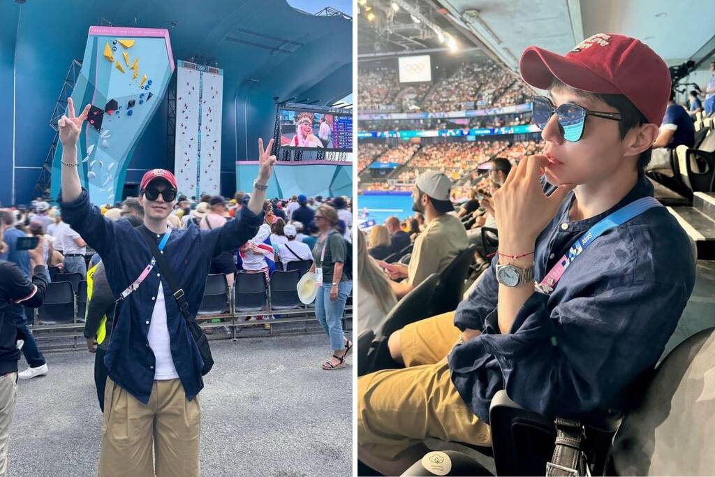 Lee Dong Wook at the Paris 2024 Olympics. Image: Instagram