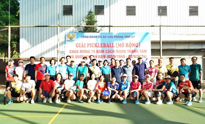 Lào Cai tổ chức Giải Pickleball mở rộng