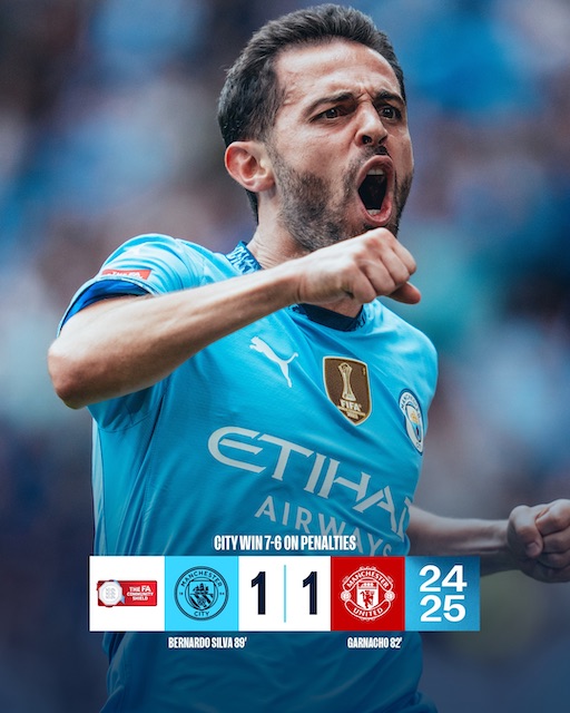 Kết quả sau 90 phút. Ảnh: MCFC