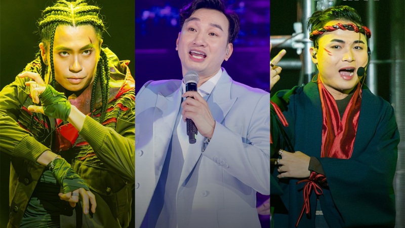 3 "anh tài" chia tay chương trình Anh trai vượt ngàn chông gai. Ảnh: Nhà sản xuất