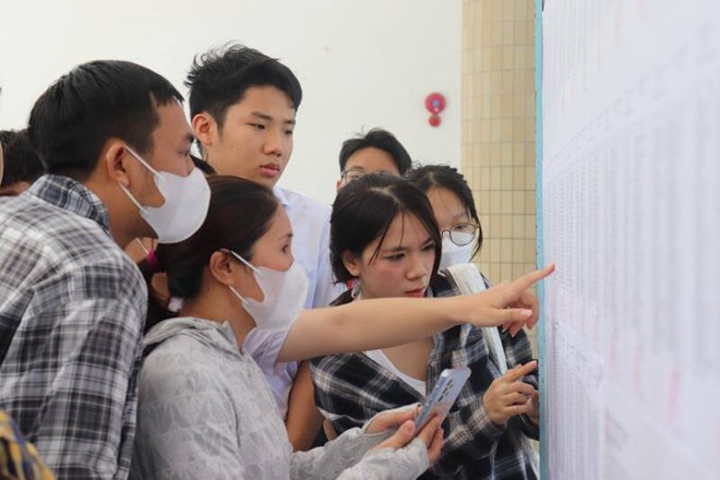 Đến nay, một số trường đã công bố điểm chuẩn thi tốt nghiệp THPT 2024. Ảnh: Nguyễn Linh
