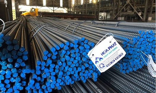 Tồn kho của các doanh nghiệp ngành thép đã giảm nhưng vẫn ở mức cao. Ảnh minh họa: Thép Hòa Phát