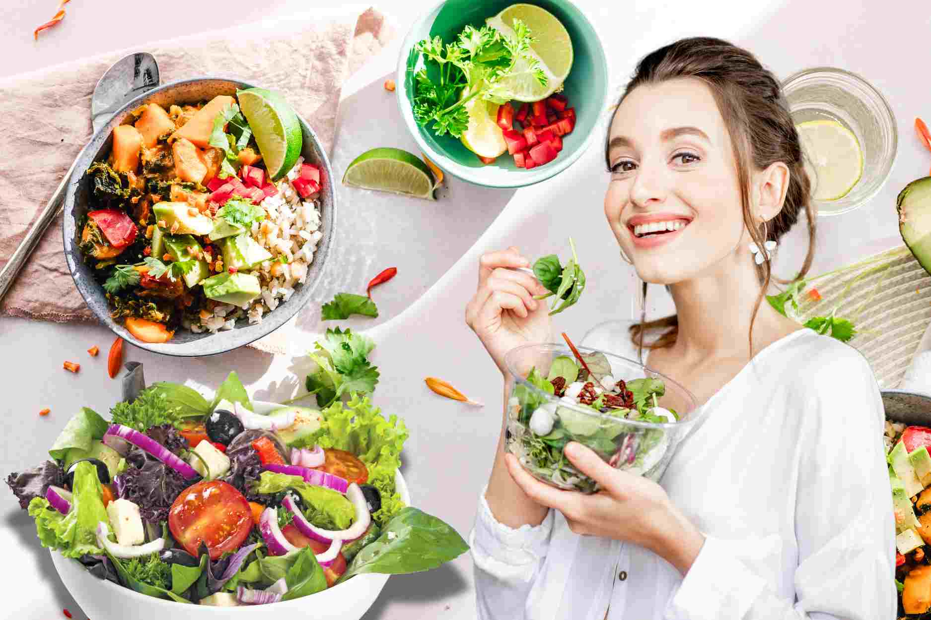 3 công thức salad chay giúp giảm cân nhanh chóng.