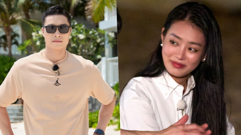 Khánh Linh bị bạn chơi bỏ rơi trong show hẹn hò. Ảnh: Nhà sản xuất.