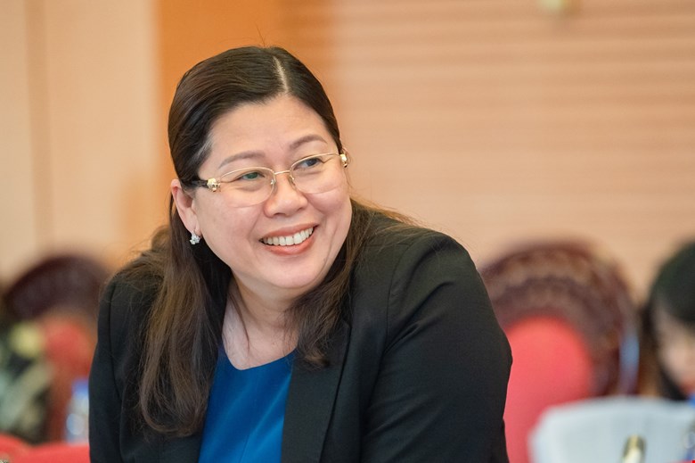 Thứ trưởng Bộ Tài nguyên và môi trường Nguyễn Thị Phương Hoa. Ảnh: Quốc hội