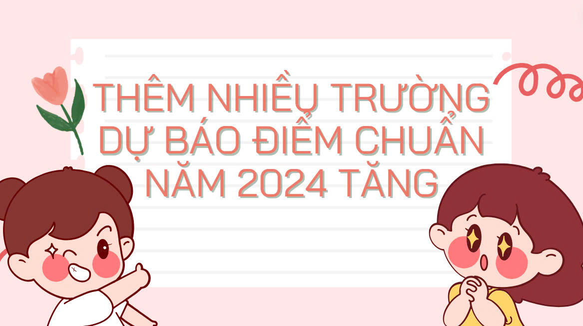 Nhiều trường đại học dự báo điểm chuẩn năm 2024 tăng
