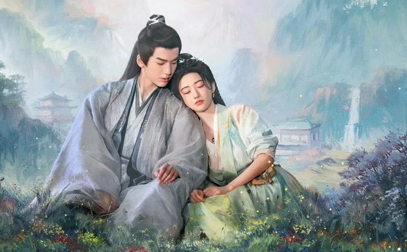 Cảnh Điềm và Trương Lăng Hách trong phim mới. Ảnh: NSX.