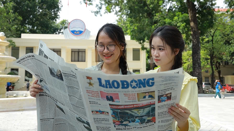 Người trẻ chọn Báo Lao Động