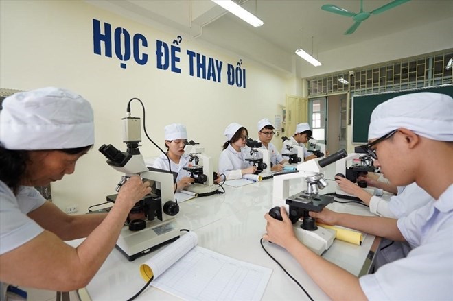 Điểm chuẩn các trường đại học khối ngành Y Dược năm qua. Ảnh: Bích Hà