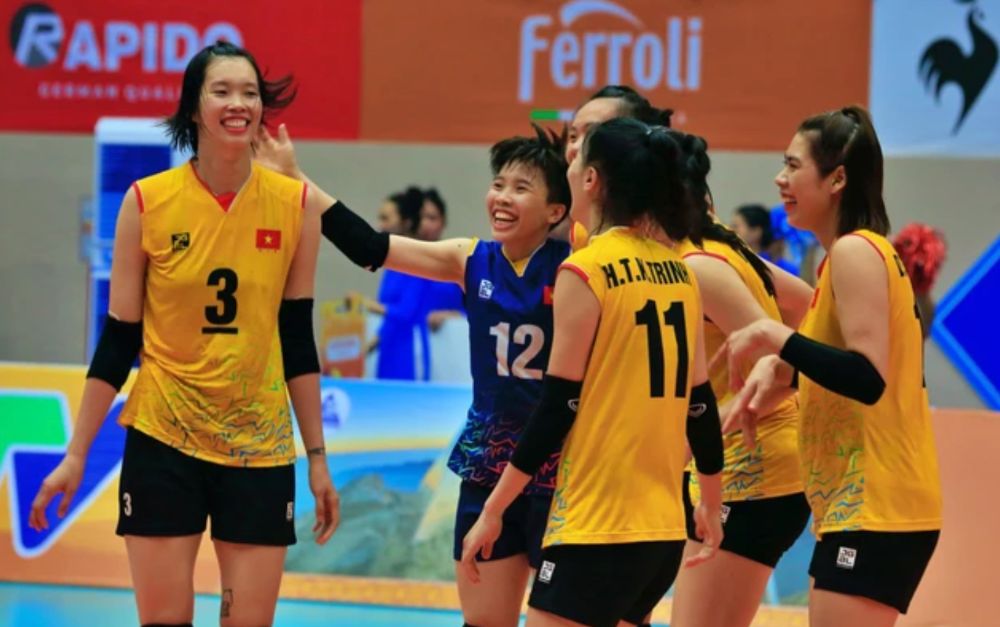 Vietnam women's volleyball team 1 at VTV Cup 2023. Photo: VTV Cup