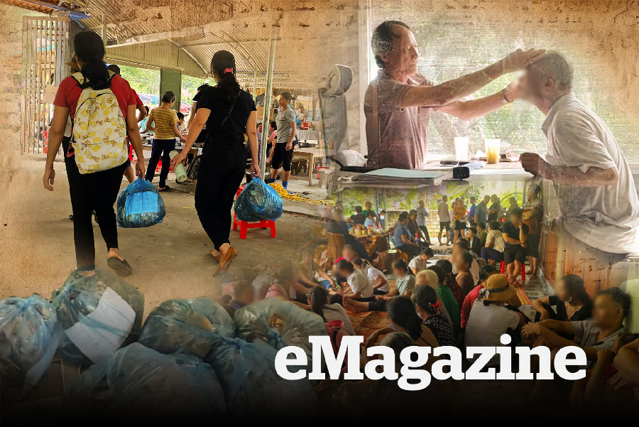 Người bệnh kín sân, vật vờ 3 ngày mong được "3 phút chữa khỏi ung thư" với thần y Yên Bái
