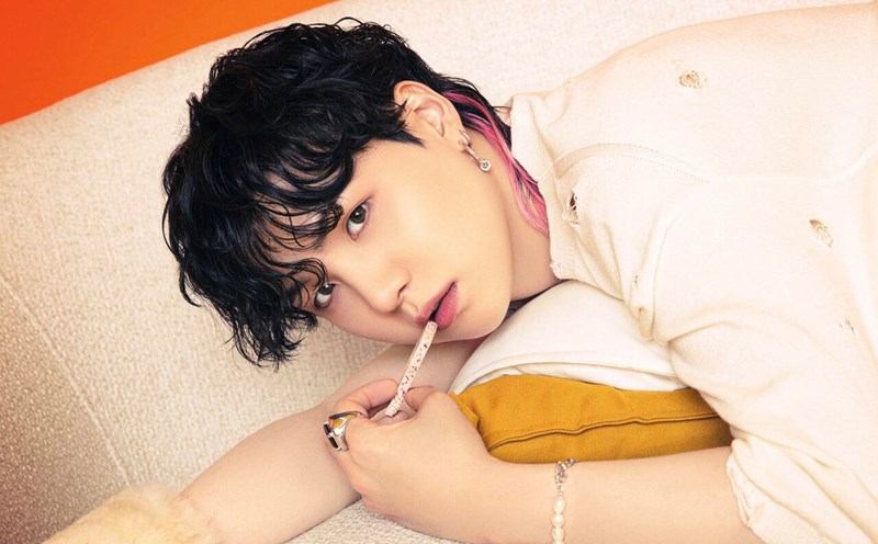 Nam thần tượng Kpop Suga nhóm BTS. Ảnh: Big Hit Music