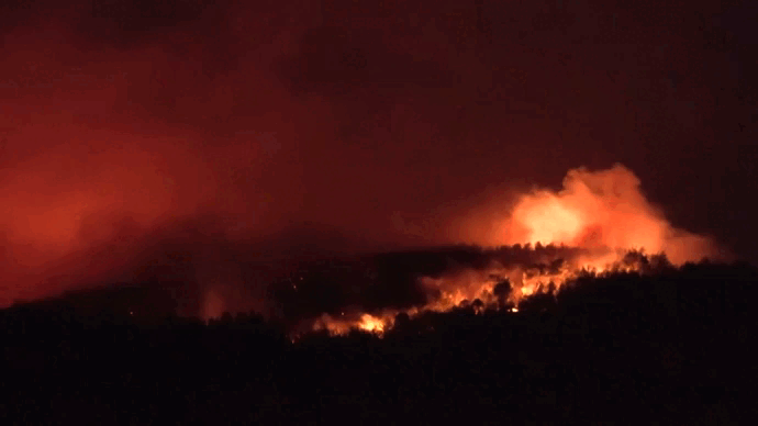 Cháy rừng Hy Lạp. Nguồn: AFP