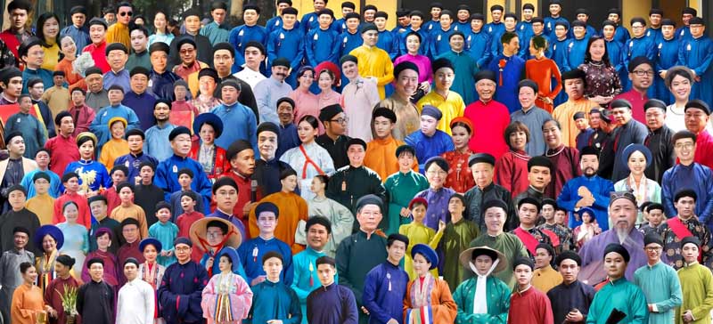 Áo dài Huế đang đứng trước cơ hội phát triển thành một sản phẩm tiêu biểu của ngành công nghiệp sáng tạo. Ảnh: Phan Thanh Hải