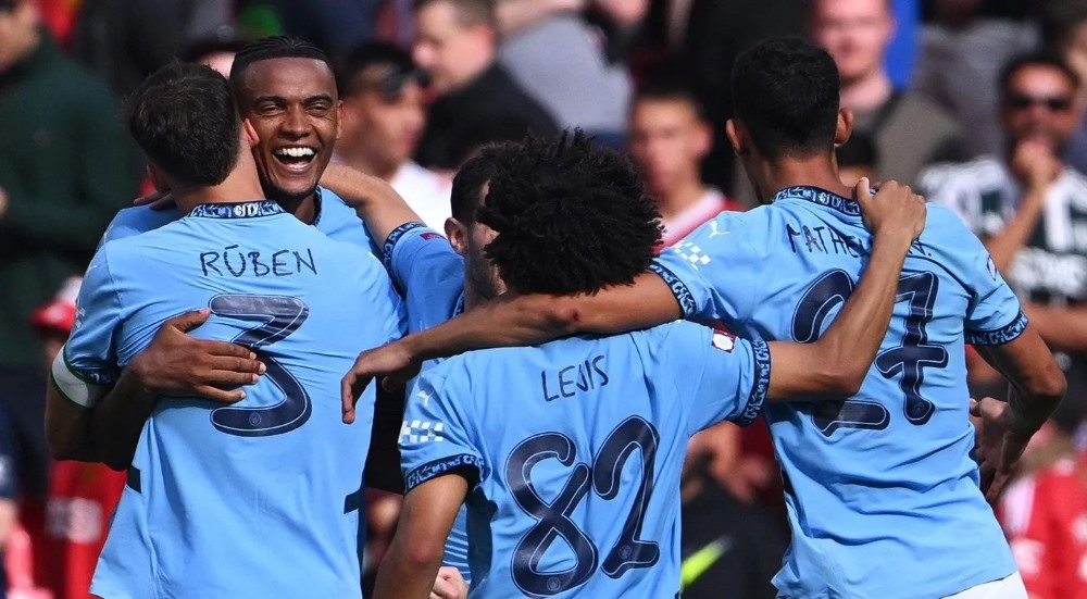 Man City cung chua co su chuan bi tot nhat trong mua he. Anh: Premier League