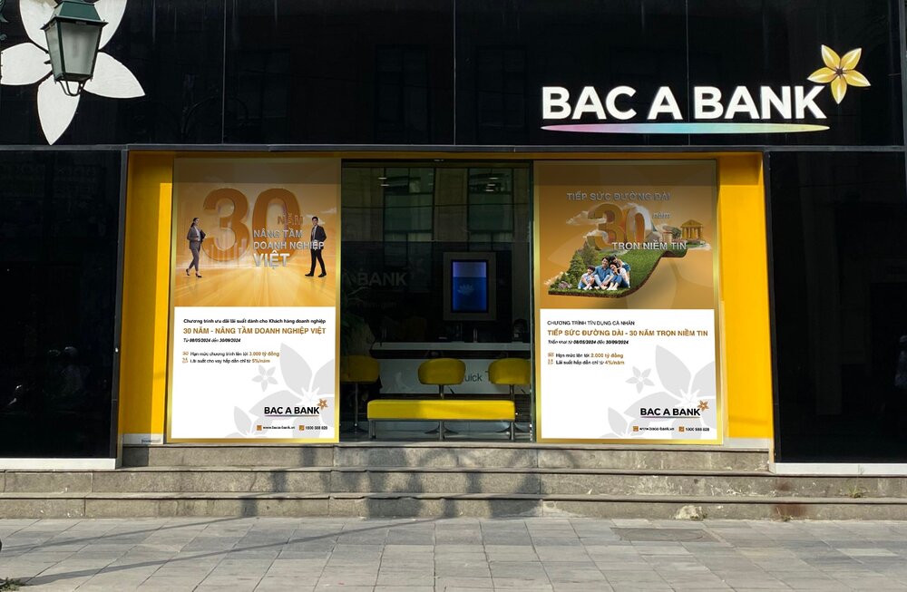 Bac A Bank's two most attractive credit programs in 2024 are both aimed at green credit. Photo: Bac A Bank