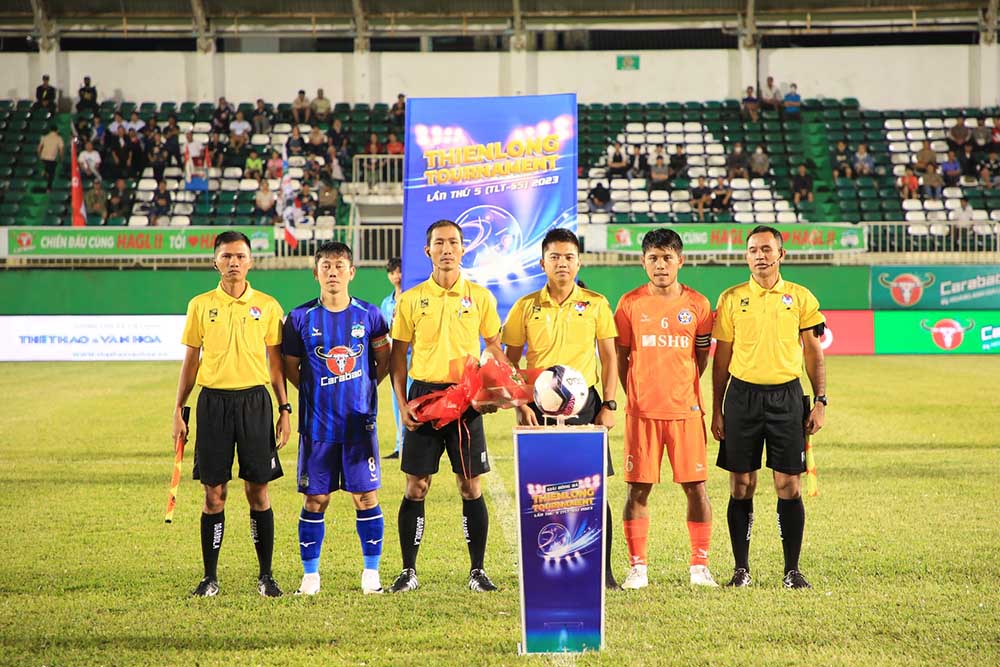 Nhiều giải giao hữu chất lượng cho các đội tổng duyệt lực lượng trước ngày V.League 2024-2025 khởi tranh. Ảnh: Thiên Long Sport