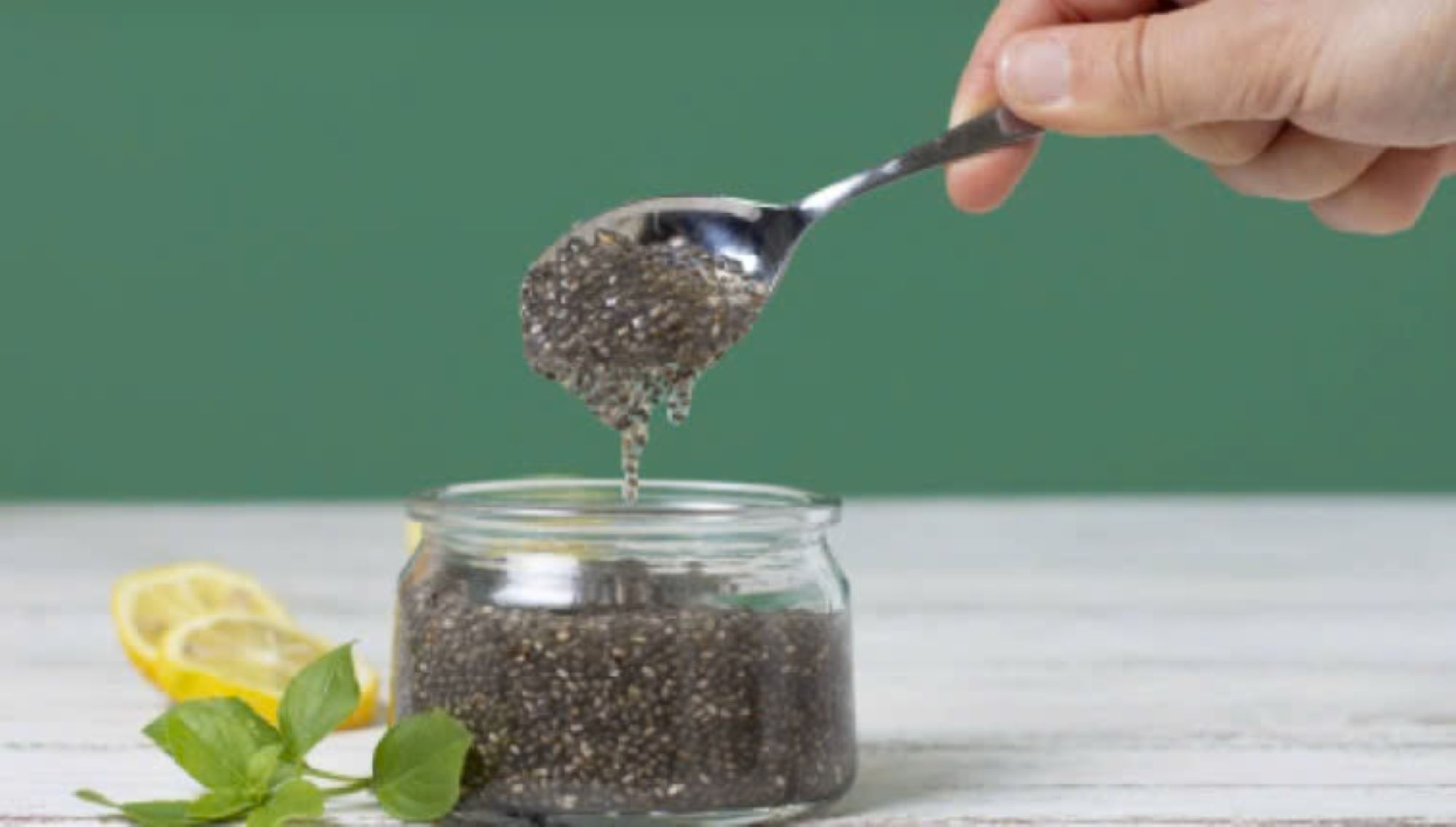 Chia seeds help cure constipation. Photo source: Freepik