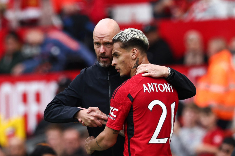 Antony still respected Ten Hag very much. Photo: AFP