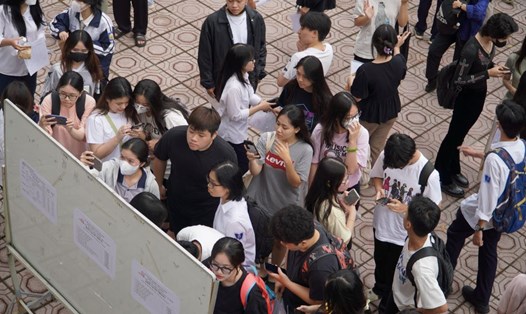 Số thí sinh đăng ký nguyện vọng vào các ngành sư phạm năm 2024 tăng 85% so với năm ngoái. Ảnh: Vân Trang