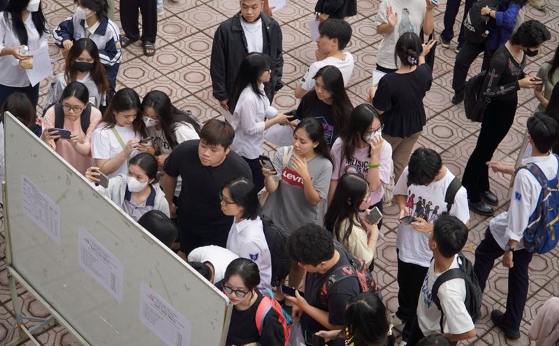 Số thí sinh đăng ký nguyện vọng vào các ngành sư phạm năm 2024 tăng 85% so với năm ngoái. Ảnh: Vân Trang