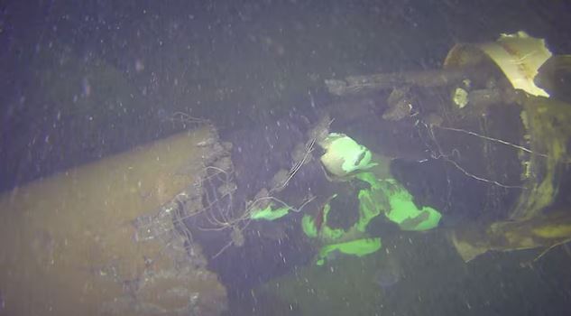 Vị trí đường ống dẫn khí Balticconnector bị đứt. Ảnh: Finnish Border Guard