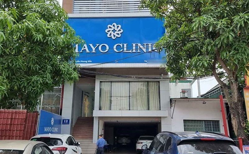 Cơ sở thẩm mỹ Mayo Clinic bị phạt hành chính 104 triệu đồng, đình chỉ hoạt động 4,5 tháng. Ảnh: Quang Đại