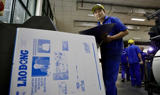 Những người thợ cống hiến cả thanh xuân để in Báo Lao Động