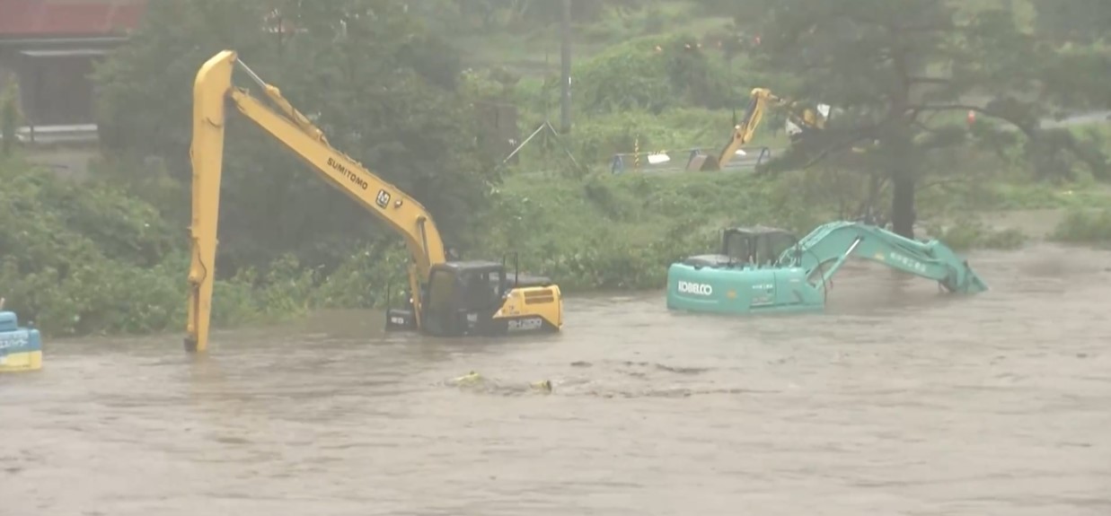 Hurricane Maria made landfall, causing flooding. Photo: Cut from video