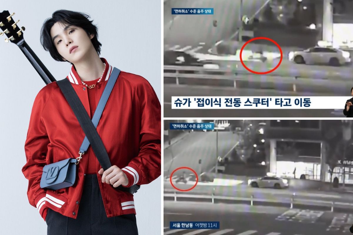 Suga is being investigated for drunk driving with a blood alcohol concentration of up to 0.227%. Photo: Naver