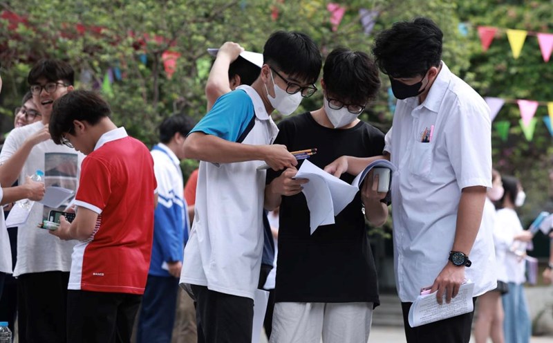 Đến nay, một số trường đã công bố điểm chuẩn thi tốt nghiệp THPT 2024. Ảnh: Hải Nguyễn