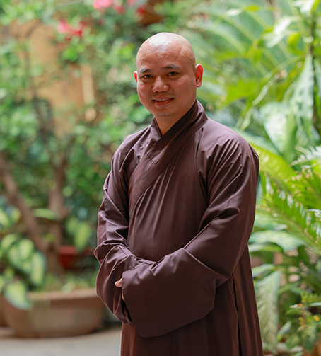 Đại đức Thích An Đạt - Ủy viên Hội đồng Trị sự Giáo hội Phật giáo Việt Nam. Ảnh: Hải Nguyễn