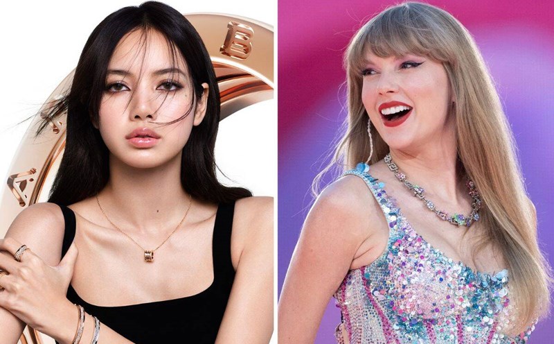 Lisa Blackpink nói về Taylor Swift. Ảnh: Naver