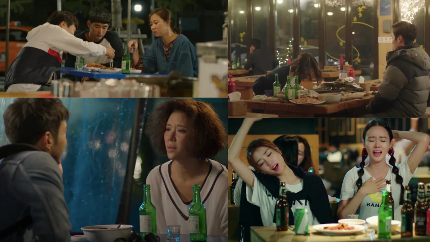 A series of drunken and drinking scenes appeared on Korean screens. Photo: My Seoul Box