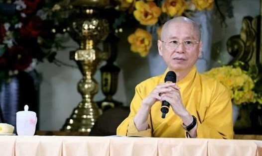 Ông Vương Tấn Việt (Thích Chân Quang) không có tên trong danh sách dự thi trong kỳ thi tốt nghiệp bổ túc văn hóa cấp ba năm 1989. Ảnh: Giáo hội Phật giáo Việt Nam.