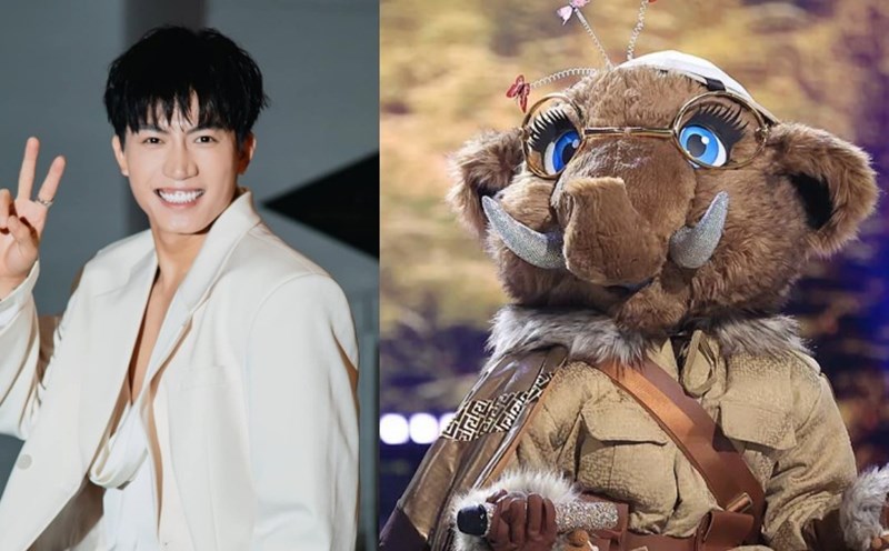 The strength of his voice helped Anh Tu "Ban Don Elephant" win the title of Masked Singer, but it was not enough for Anh Tu Say Hi. Photo: Manufacturer