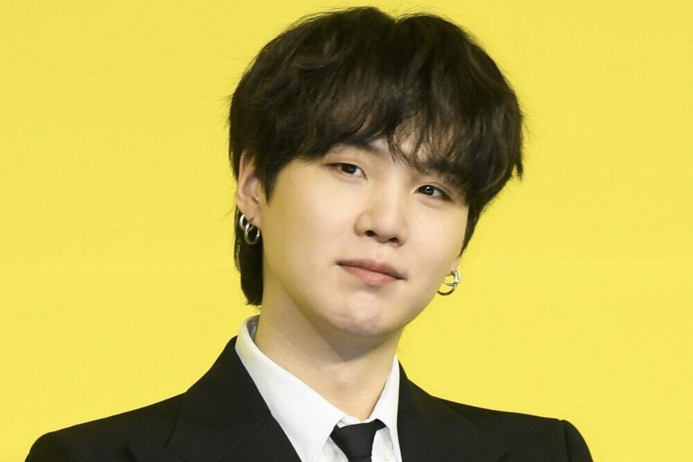 Nam thần tượng Suga nhóm BTS. Ảnh: Naver