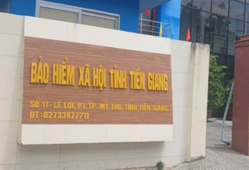 Trụ sở Bảo hiểm xã hội tỉnh Tiền Giang. Ảnh: Thành Nhân