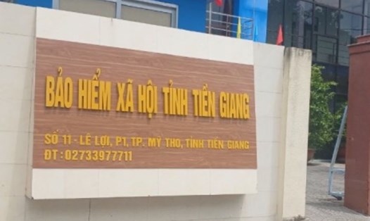 Trụ sở Bảo hiểm xã hội tỉnh Tiền Giang. Ảnh: Thành Nhân