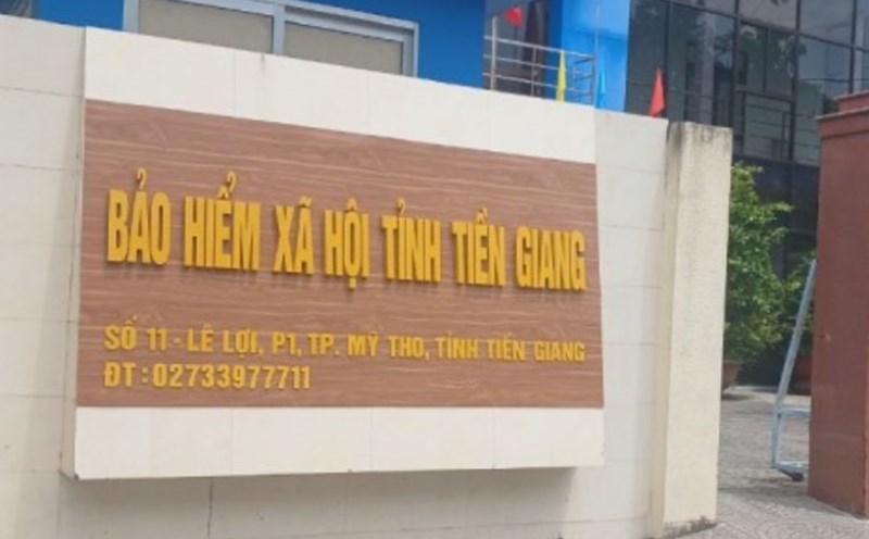 Trụ sở Bảo hiểm xã hội tỉnh Tiền Giang. Ảnh: Thành Nhân