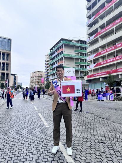 Tay vợt Lê Đức Phát. Ảnh: Nhân vật cung cấp