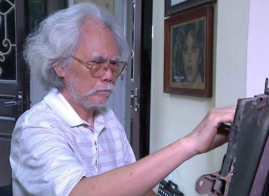 Họa sĩ Trần Hữu Thành. Ảnh: Nhân vật cung cấp