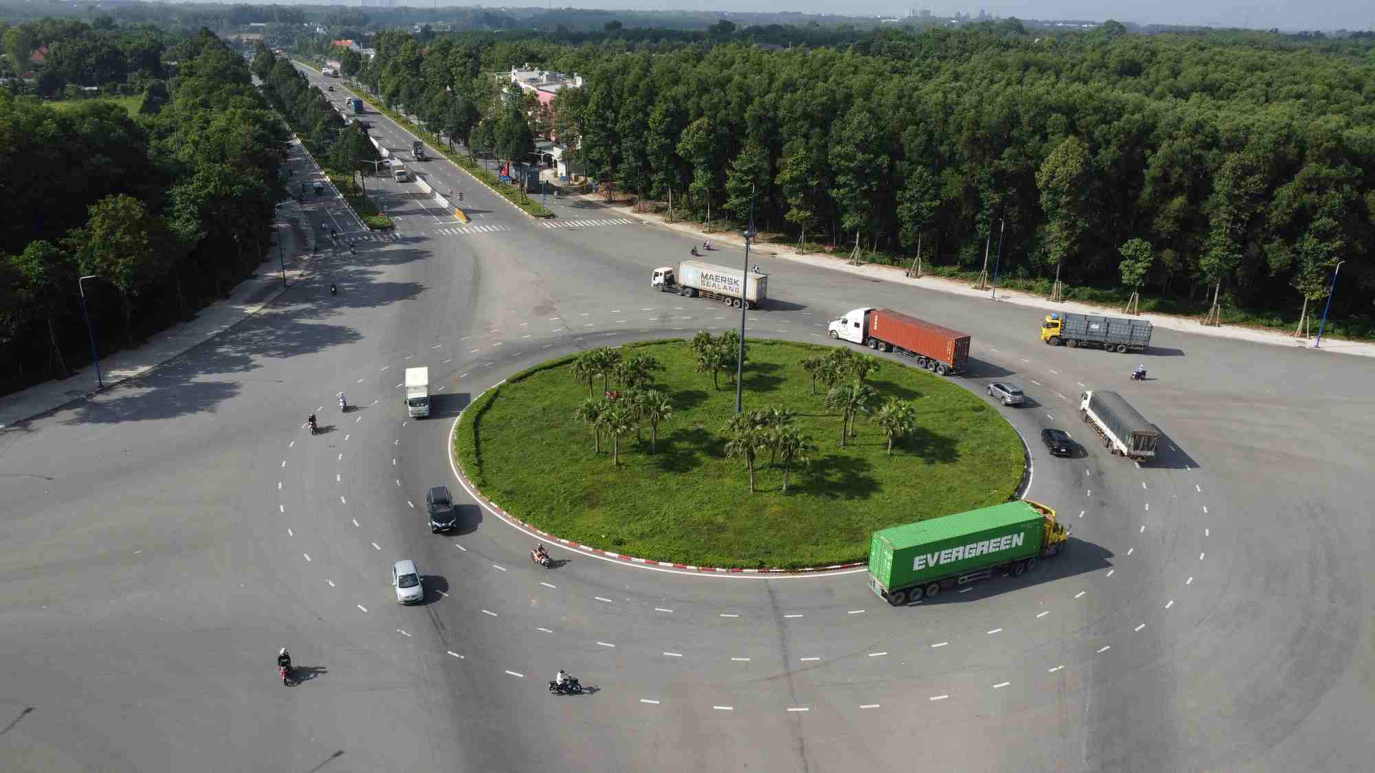 Bình Dương sẽ dỡ bỏ vòng xoay Mỹ Phước 3. Ảnh: Đình Trọng