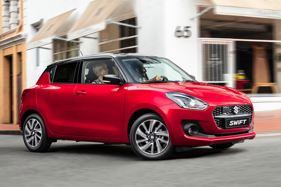 Doanh số của mẫu xe Suzuki Swift sụt giảm đến 11% so với tháng 6.2024. Ảnh: Suzuki